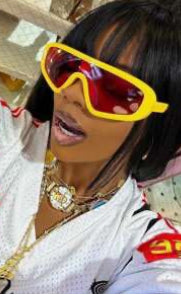 Y2K Yellow Bom Sunglasses